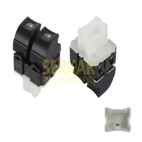 CAM ACMA ANAHTARI CIFTLI BEYAZ SOKETLI BEYAZ ISIK 7 PİN SYMBOL III CLIO IV TRAFIC III KANGOO IV